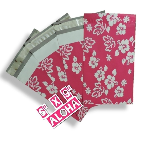Other - 100 Poly Mailers 6x9 Aloha